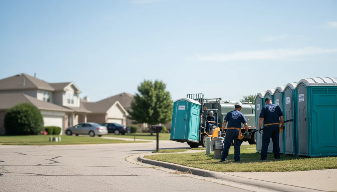 Porta Potty Rental in Wellington, KS near me